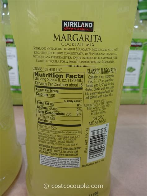 Kirkland Signature Premium Margarita Mix