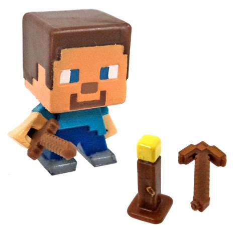 Minecraft Steve With Tools 1 Mini Figure Loose Mattel Toys Toywiz