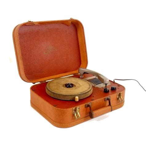 117201817811 Collage Antique Record Player Orange Icons Png