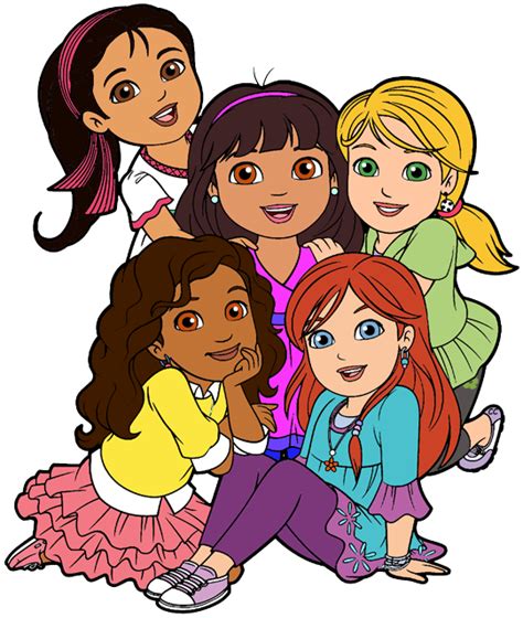 Dora And Friends Clipart Png Images Cartoon Clip Art