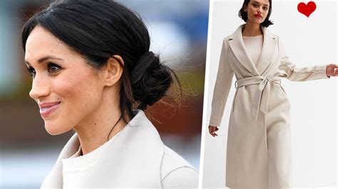 Remember Meghan Markle S Winter Wrap Coat New Look S Version Is So