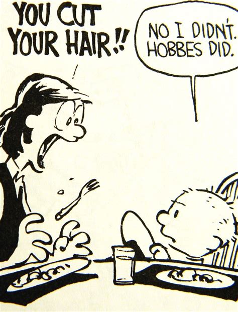 Calvins Haircut Calvin And Hobbes Pinterest Calvin And Hobbes