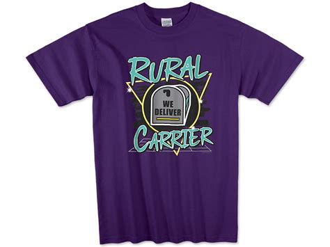 T Shirt For Rural Letter Carriers From Modern Process Company