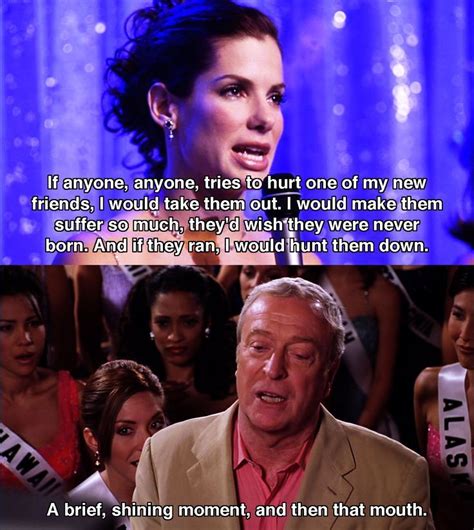 Share the best gifs now >>>. 16 Life Lessons from Miss Congeniality | Criminal justice major, Funny movie quotes and Movie quotes