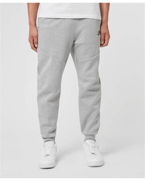 Nike Tech Fleece Joggers In Grey Gray For Men Lyst