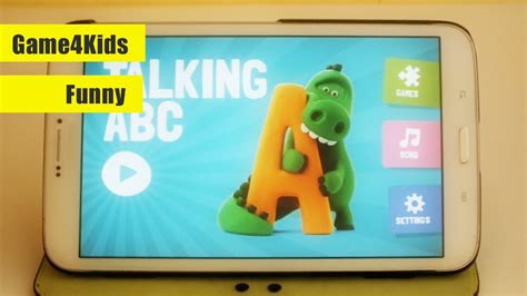 Talking Abc Funny Animal Alphabet Song Puzzle Game For Children