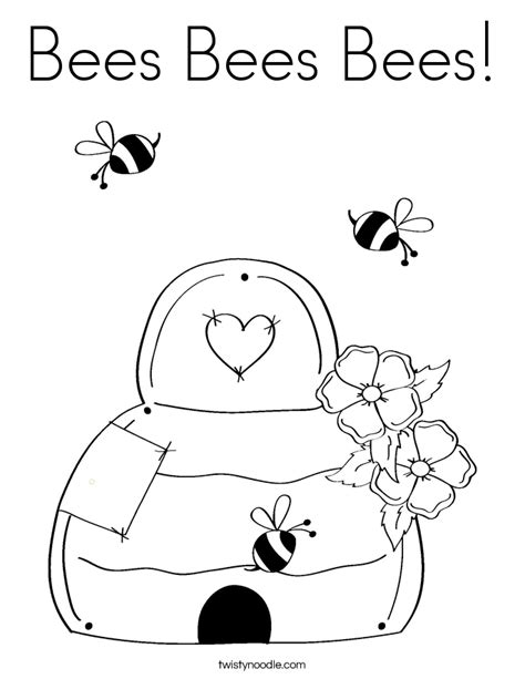 Free Coloring Pages Of Honey Bees Download Free Coloring Pages Of Honey Bees Png Images Free
