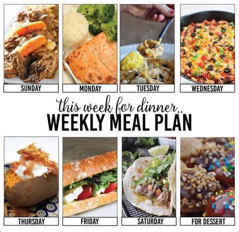 This Week For Dinner Weekly Meal Plan 2 Your Homebased Mom