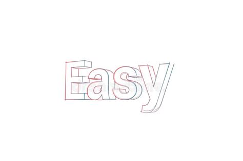 Easy Text Holding By Men Stock Illustration Illustration Of Effort