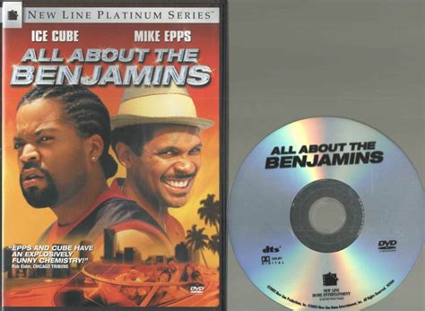 All About The Benjamins Dvd 2002 Disc And Cover Art Only Ice Cube Mike