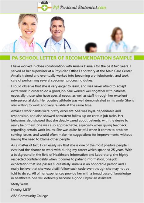 How To Write A Quality Pa School Letter Of Recommendation You Have To