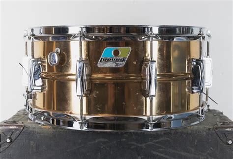 S Ludwig X Bronze Supraphonic Snare Drum Reverb