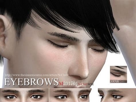 Pin On Sims 4 Male Eyebrows