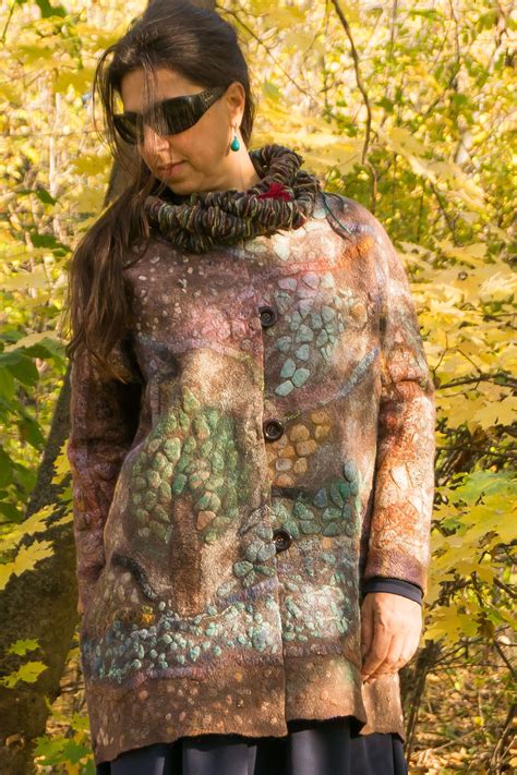 Handmade Clothing Made Of Felted Wool Large Women