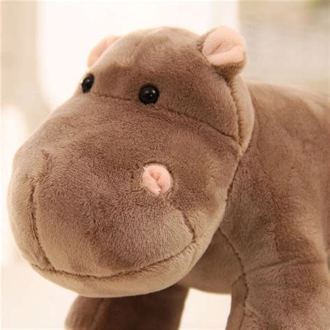 Lovely Simulation Hippopotamus Doll Stuffed Plush Toy Animal Series Be