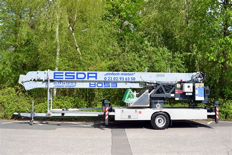 Alu Anhängerkrane Vermietung ESDA Gerätetechnik GmbH