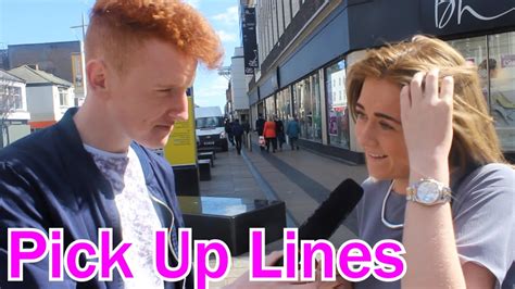 Whether you need it for entertainment or you're trying to score a first date, we've got some silly lines to inspire your creativity. Weird Pick Up Lines In Public!!! - YouTube
