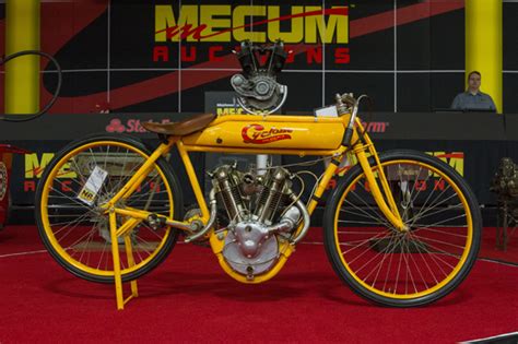 Record Sales At Mecums Ej Cole Collection Auction Classic Motorbikes