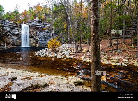 Autumn In Lake Minnewaska State Park New York Peters Kill And