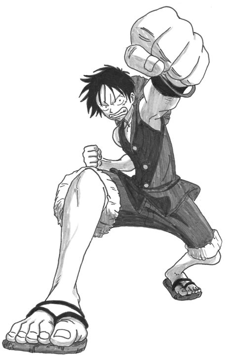 One Piece Luffy Punches By Captainxmark3 On Deviantart