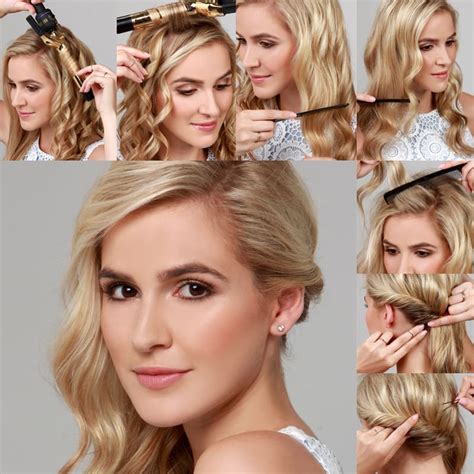 Prom Hair Side Swept Styles