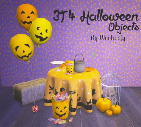 My Sims 4 Blog Ts3 Halloween Decor By Woohooty