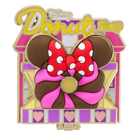 Disney Donut Shop Pin 04 Minnie Mouse