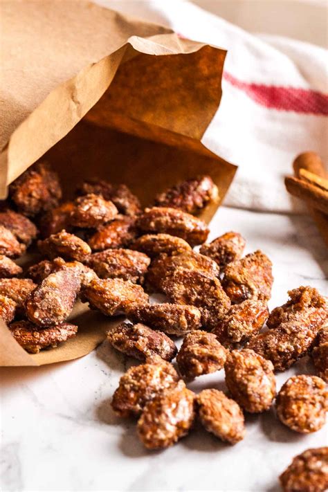 Easy Cinnamon Candied Almonds Plated Cravings