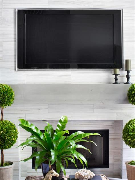 Installing A Tv Above The Fireplace Hgtv