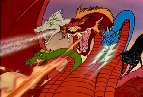 Tiamat Dungeons And Dragons Dungeons And Dragons Cartoon 80s Cartoons