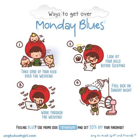 Ways To Beat Monday Blues Ang Ku Kueh Girl And Friends