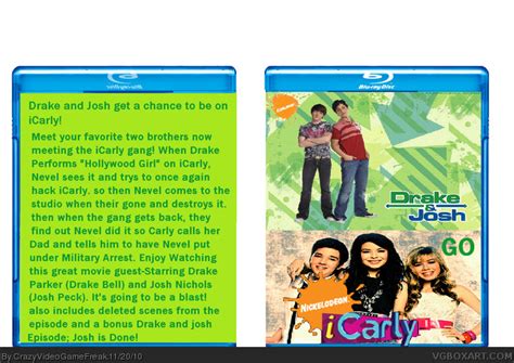 Drake And Josh Go Icarly Movies Box Art Cover By Crazyvideogamefreak
