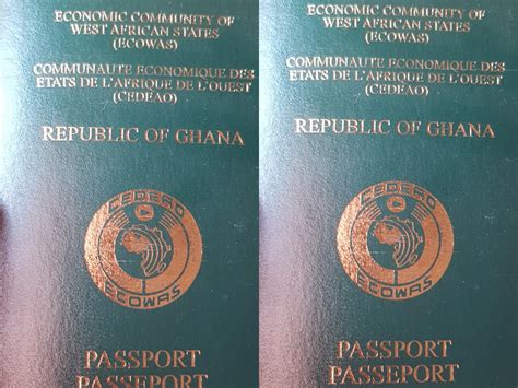 New Ghana Passport Application Fees Announced See List
