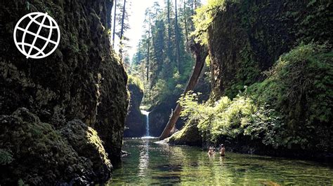 The Waterfalls Of Columbia River Gorge Oregon Usa Amazing Places 4k