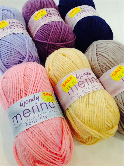Merino Pure Ultra Soft Wool 50g Ball Double Knit In Store Now Double