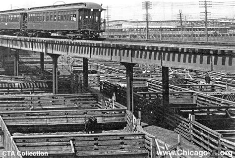 Elevated Train El Over The Stockyards Chicago L Chicago Photos