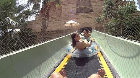Coaster Tower Water Slide At Atlantis The Palm Youtube