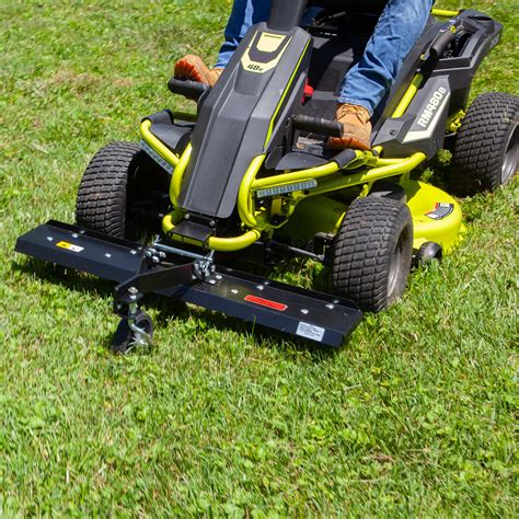 Brinly 38 Dethatcher For Ryobi Electric Riding Mowers Dt 38ry