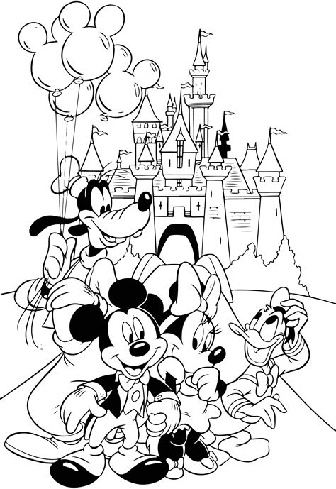 10 Best Printable Christmas Coloring Sheets Disney Pdf For Free At