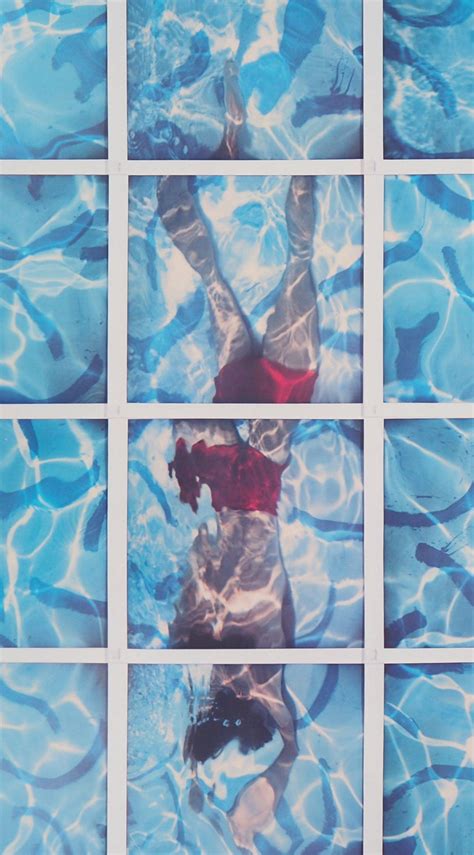 David Hockney Lithographie Swimmer Pool Diver Offset Games