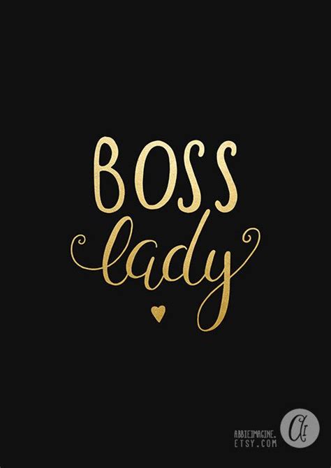 Boss Lady Black And White Faux Gold Print Faux Copper Foil Rose