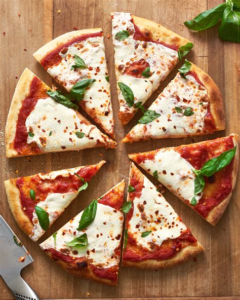Make a simple pizza base, then top with tomato pizza sauce and mozzarella. Easy Margherita Pizza at Home | Kitchn
