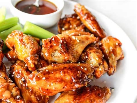 honey garlic chicken wings the whole cook