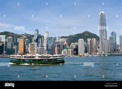 Star Ferry And Skyline Ifc International Finance Centre Hong Kong Sar