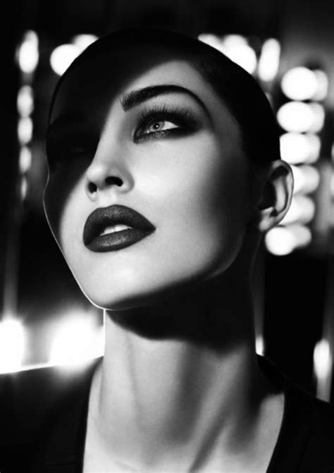 Makeup Black And White Glamour Shot Hair And Makeup Pinterest