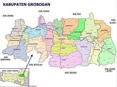 Kabupaten purbalingga adalah sebuah kabupaten di provinsi jawa tengah. Peta Kota: Peta Kabupaten Grobogan