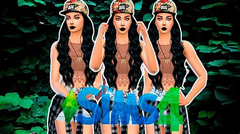 The Sims 4 Create A Sim Bodybuilder Girl Garota Fisiculturista