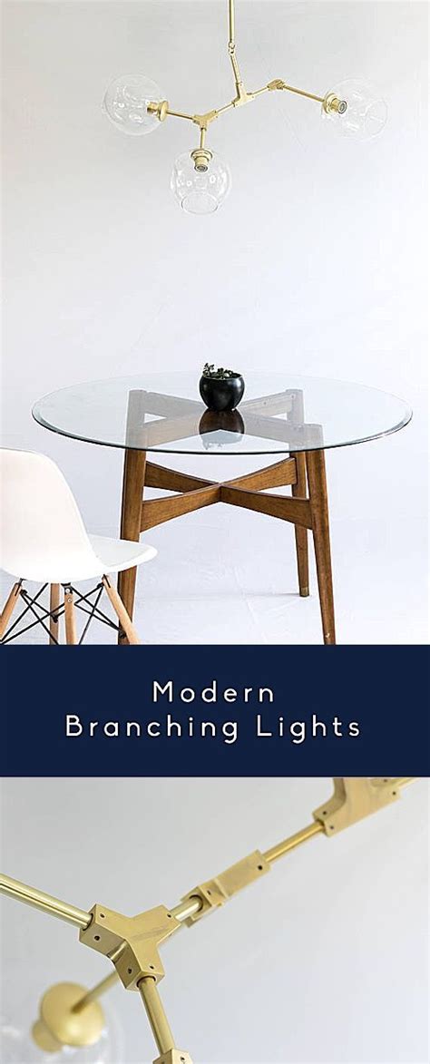 Branching Mid Century Modern Lights Industrial Style Decor Mid