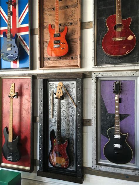 20 Cool Ways To Display Your Guitar Collections Homemydesign