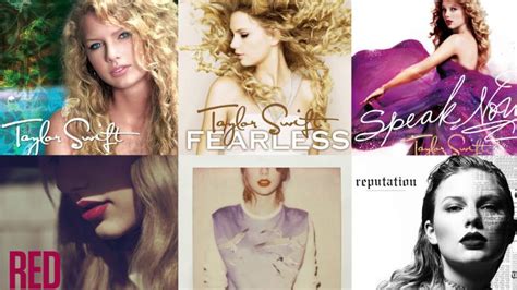 The List Of Taylor Swift Albums In Order Of Release Albums In Order